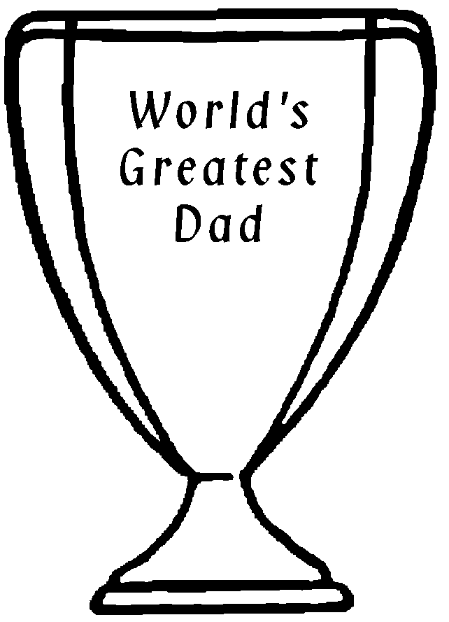 transmissionpress: World's Greatest Dad - Fathers Day Coloring Pages