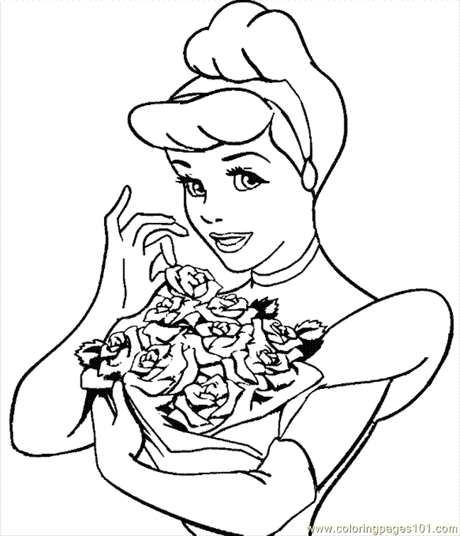 Cinderella Coloring Pages