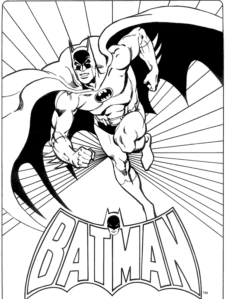 Batman Coloring Pages Kids Printable Free | Coloring - Part 4