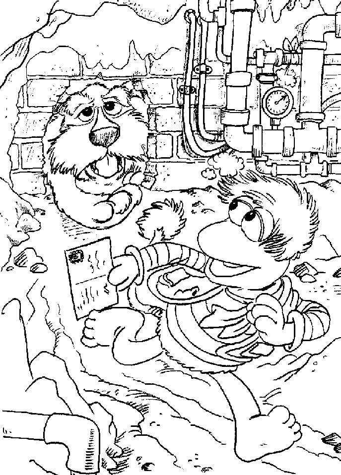 Gobo Fraggle Rock Coloring Page - Free Printable Coloring Pages for Kids