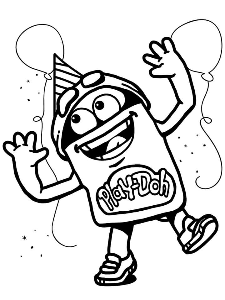 Play Doh 9 Coloring Page - Free Printable Coloring Pages for Kids