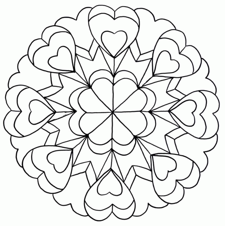 Practice Flower Coloring Pages For Girls Free Printable Coloring ...