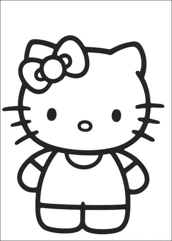 Hello Kitty Coloring Pages Picture 7 – Free Hello Kitty Coloring ...