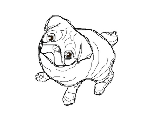 Pug Coloring Pages - Best Coloring Pages For Kids