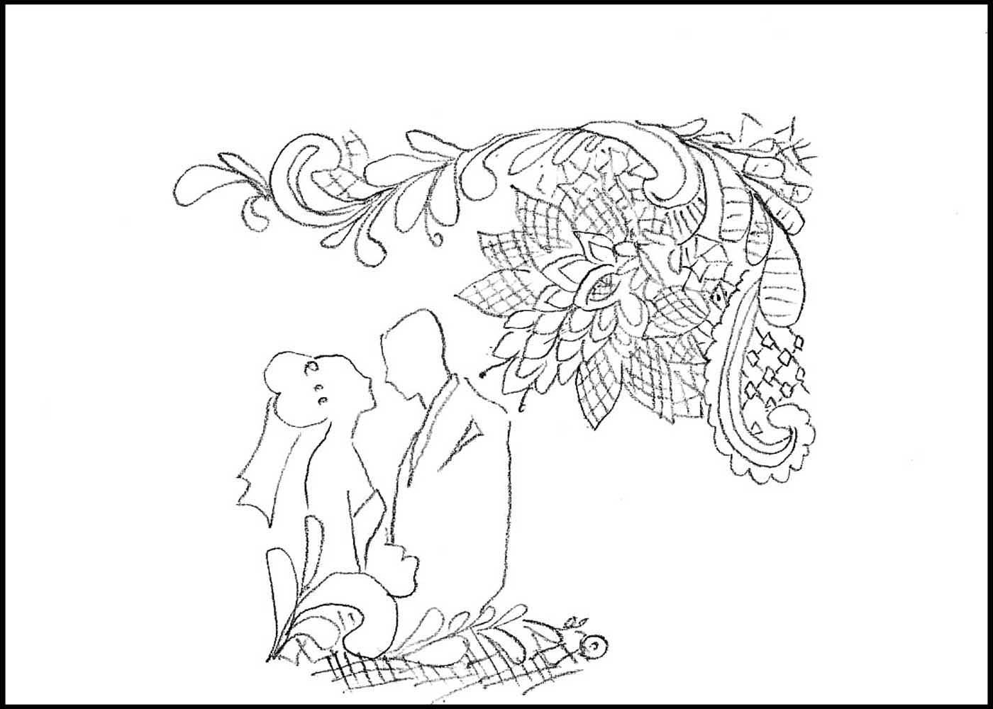 Happy Anniversary Coloring Page Page 1