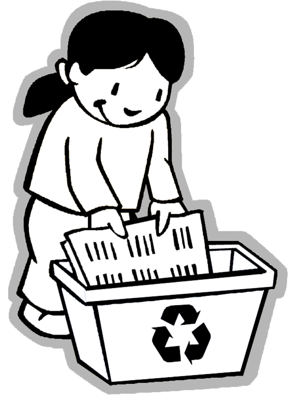 recycling | Earth day coloring ...