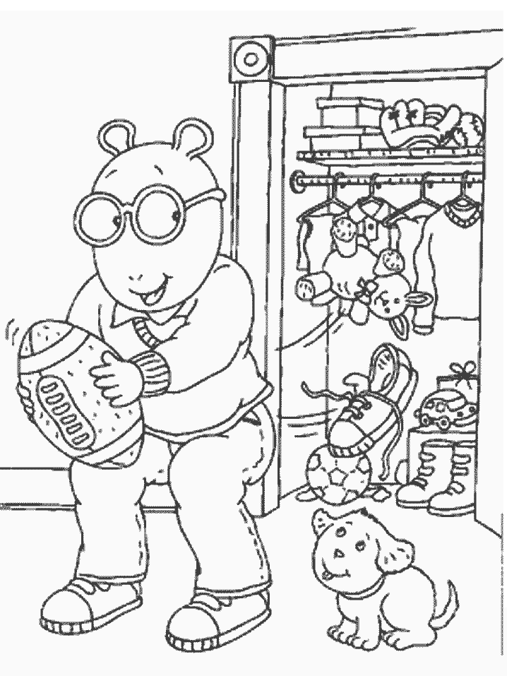 Arthur coloring pages to download and print for free