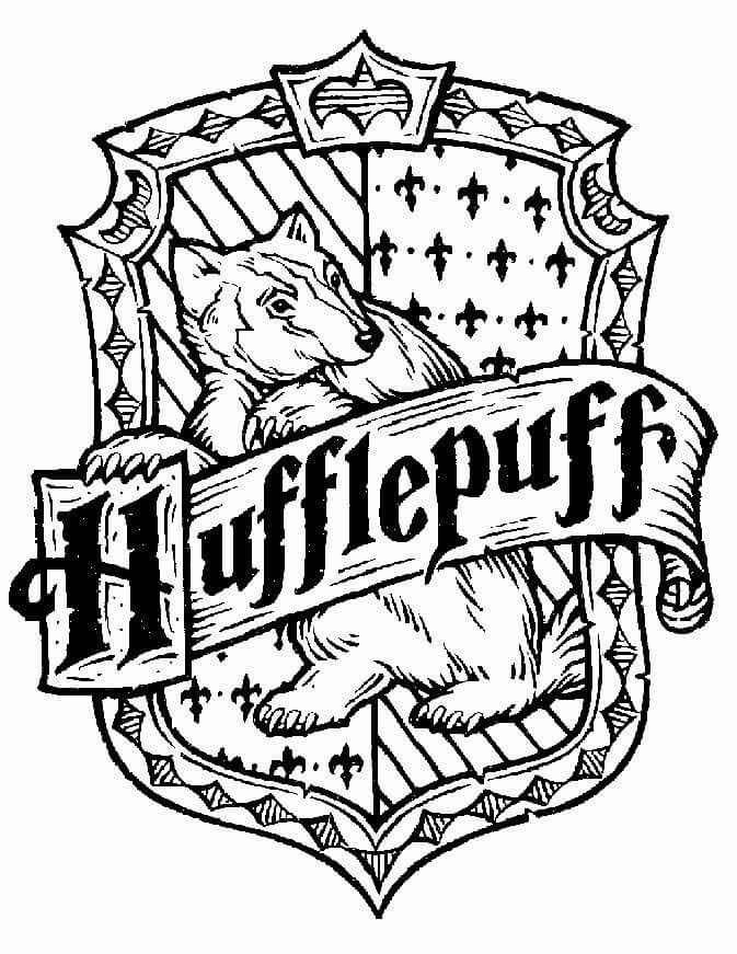 Hufflepuff Coloring (Page 4) - Line.17QQ.com