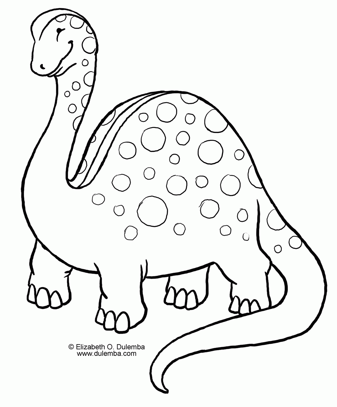 free printable dinosaur coloring pages image 4. dinosaurs coloring ...