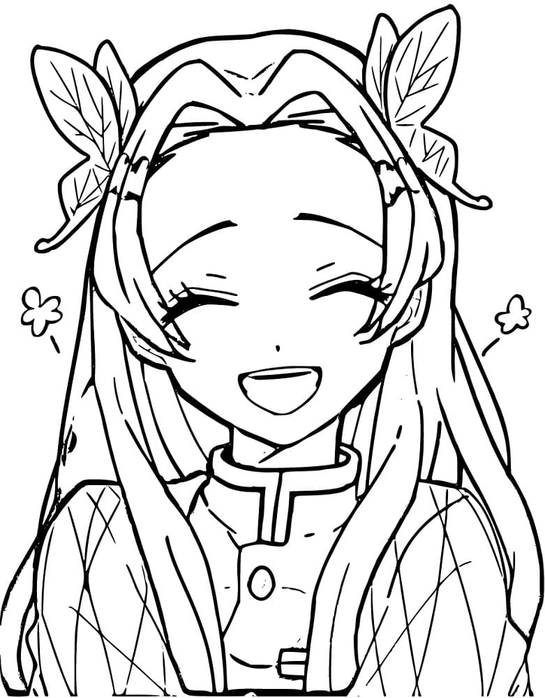 Printable Kanae Kocho Coloring Pages ...