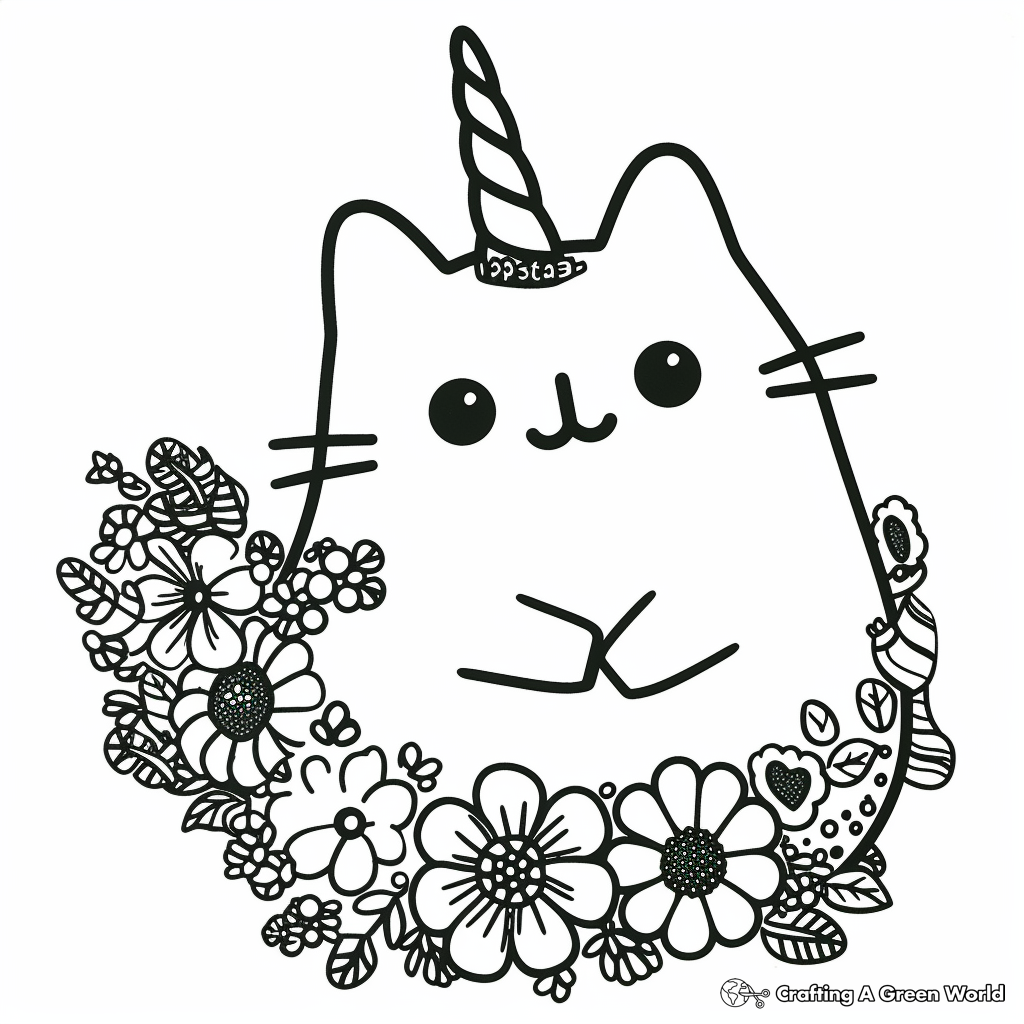 Pusheen Coloring Pages - Free & Printable!