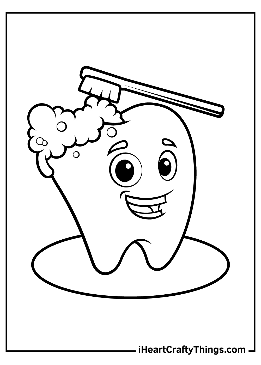 Tooth Coloring Pages (Updated 2023)