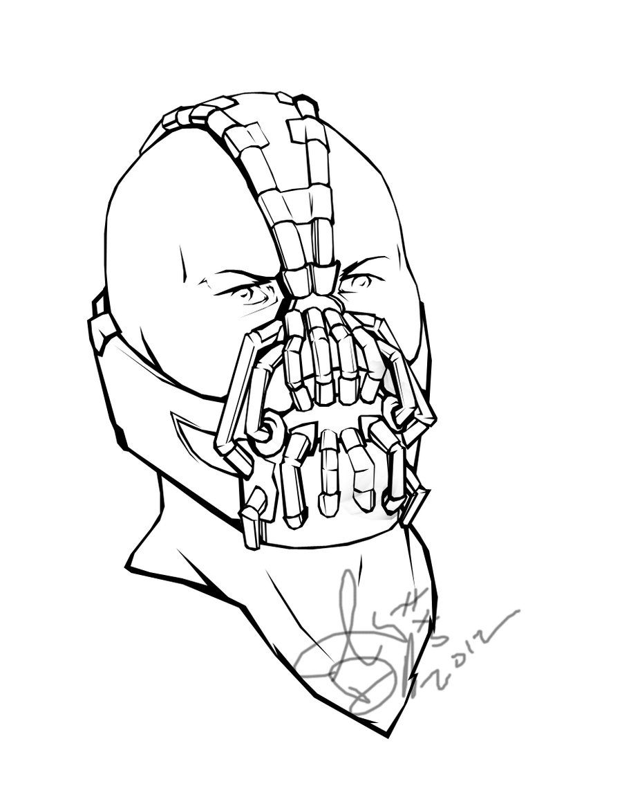 Bane Coloring Pages | Bane Coloring Book Page by lexophile42 ...