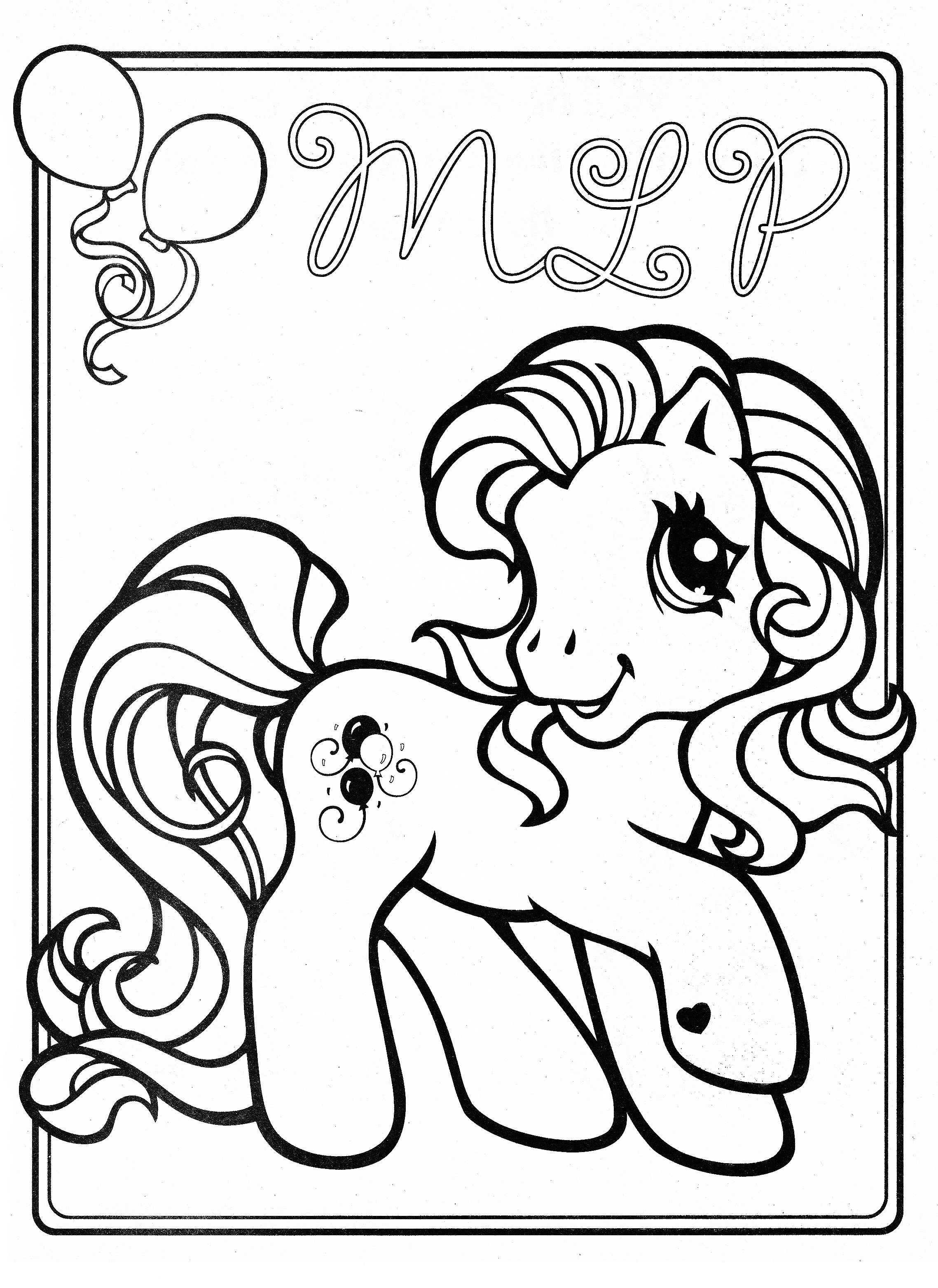 Coloring Picture : My Little Pony Mlp Pinkie Pie Printable ...