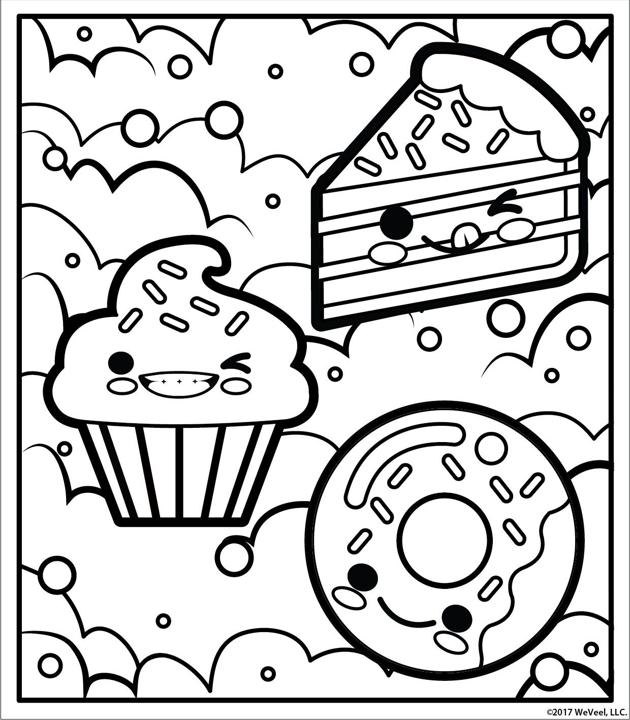 Free printable coloring page | Candy coloring pages, Cute coloring ...