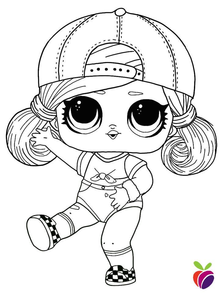 LOL surprise Hairgoals series coloring page - Sk8er Grrrl in 2020 | Cartoon coloring  pages, Cute coloring pages, Coloring pages