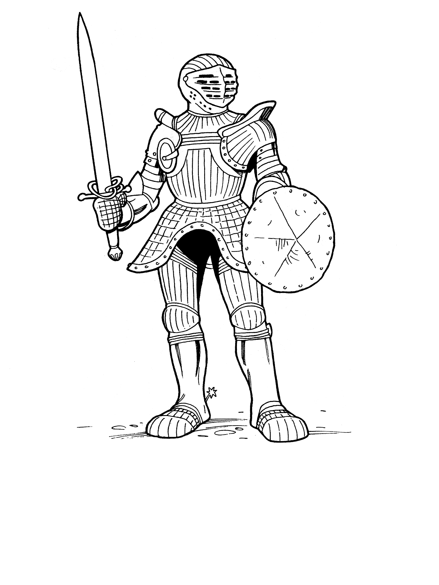 14 Free Pictures for: Knight Coloring Pages. Temoon.us