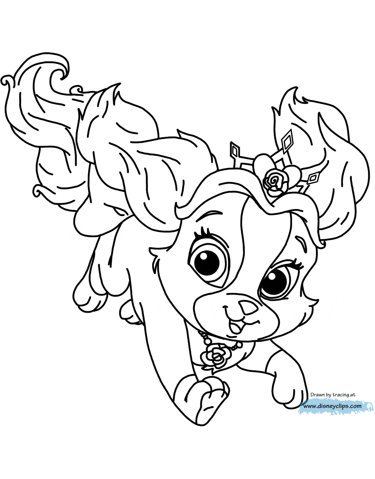 Princess Palace Pets Coloring Pages – homeicon.info