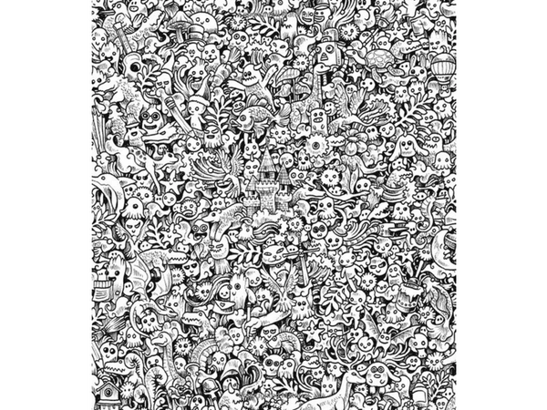 5 Epic Detailed Coloring Pages for Adults | Creatively Calm Studios
