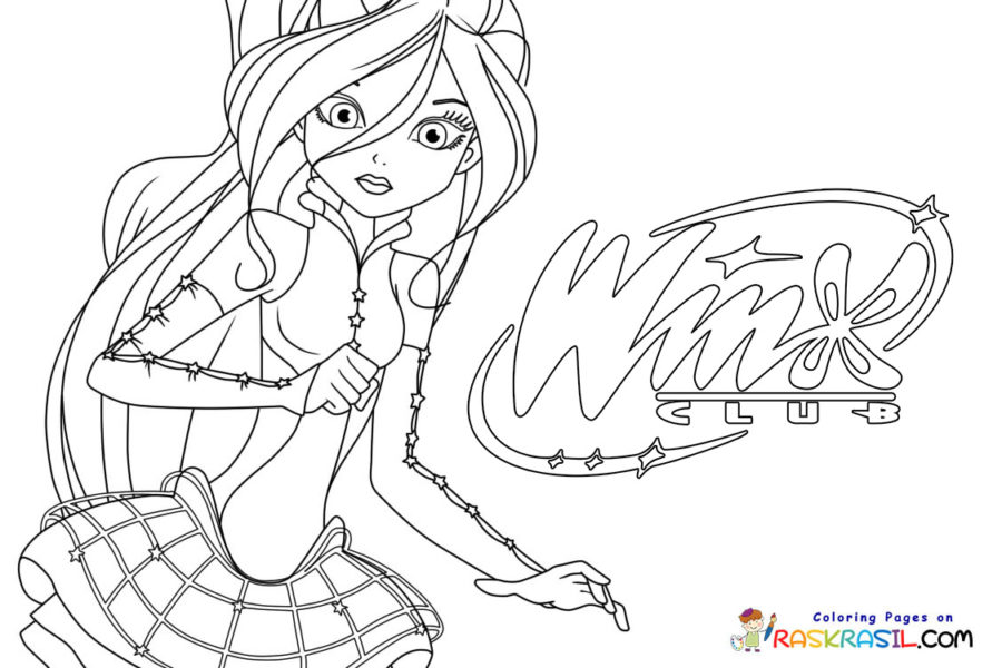 Winx Club Coloring Pages