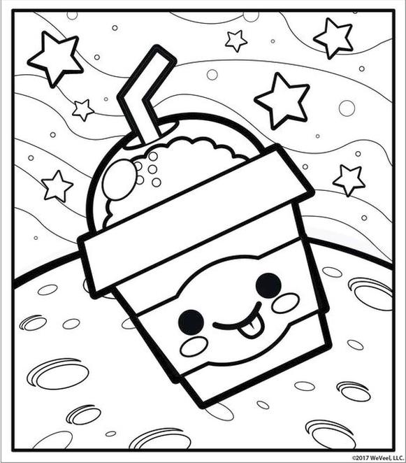 Get This Kawaii Coloring Pages Ice Milkshake !