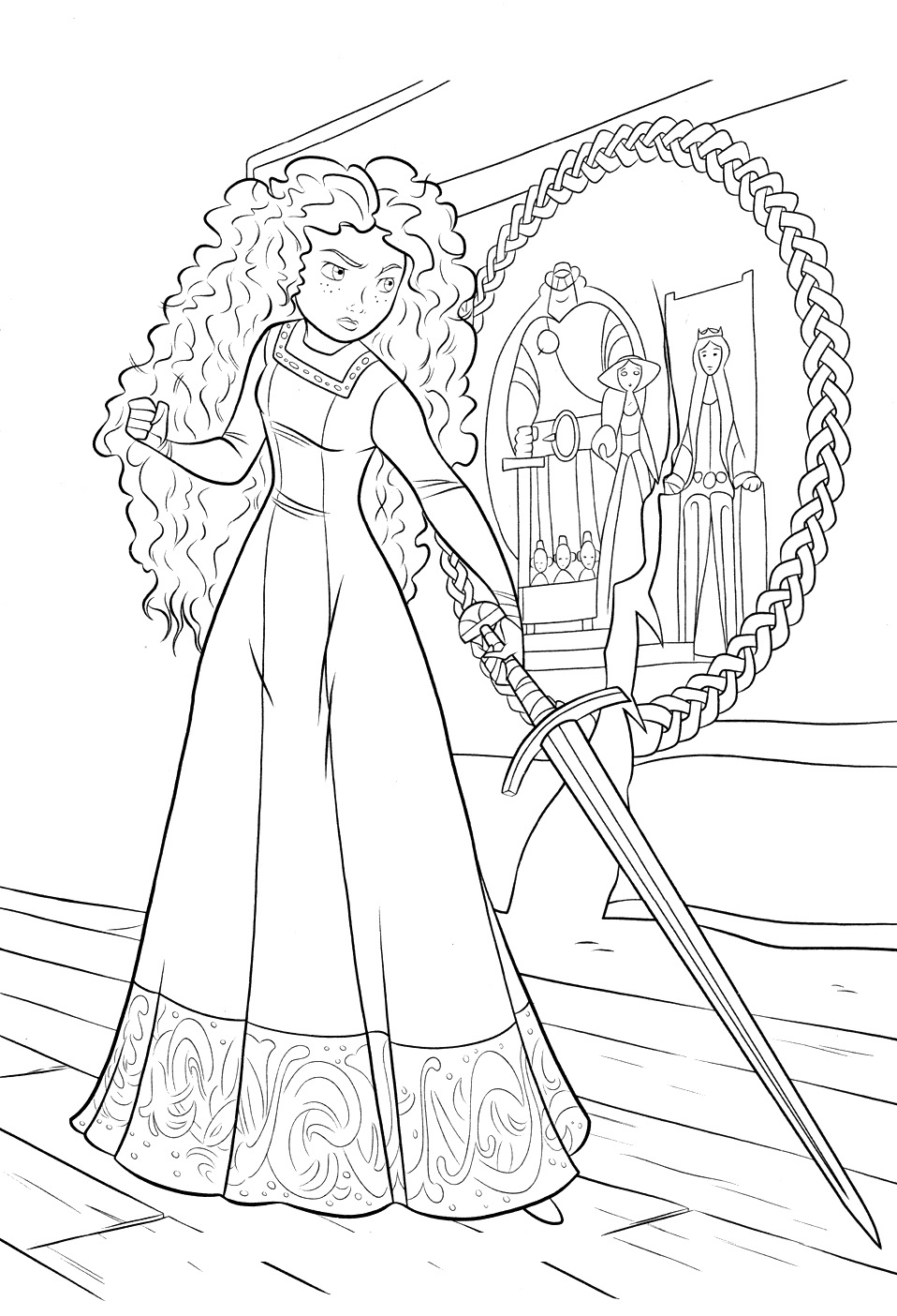 Free Printable Disney Princess Coloring Pages For Kids