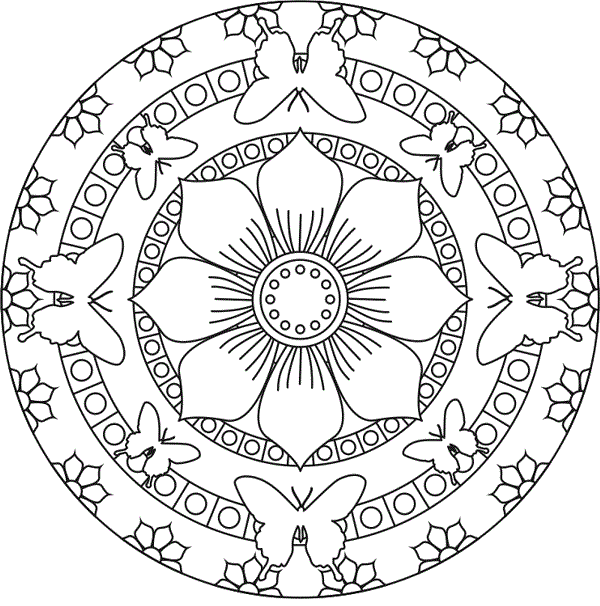 Printable Mandalas Coloring Pages | ColoringMe.com