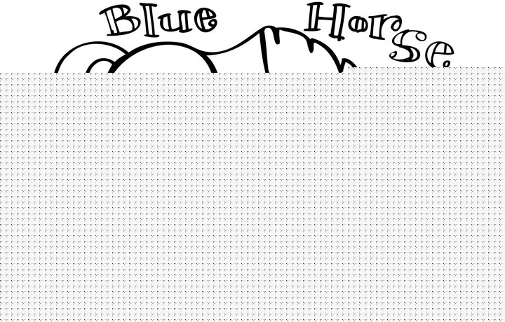 artist who painted a blue horse printable - Clip Art Library