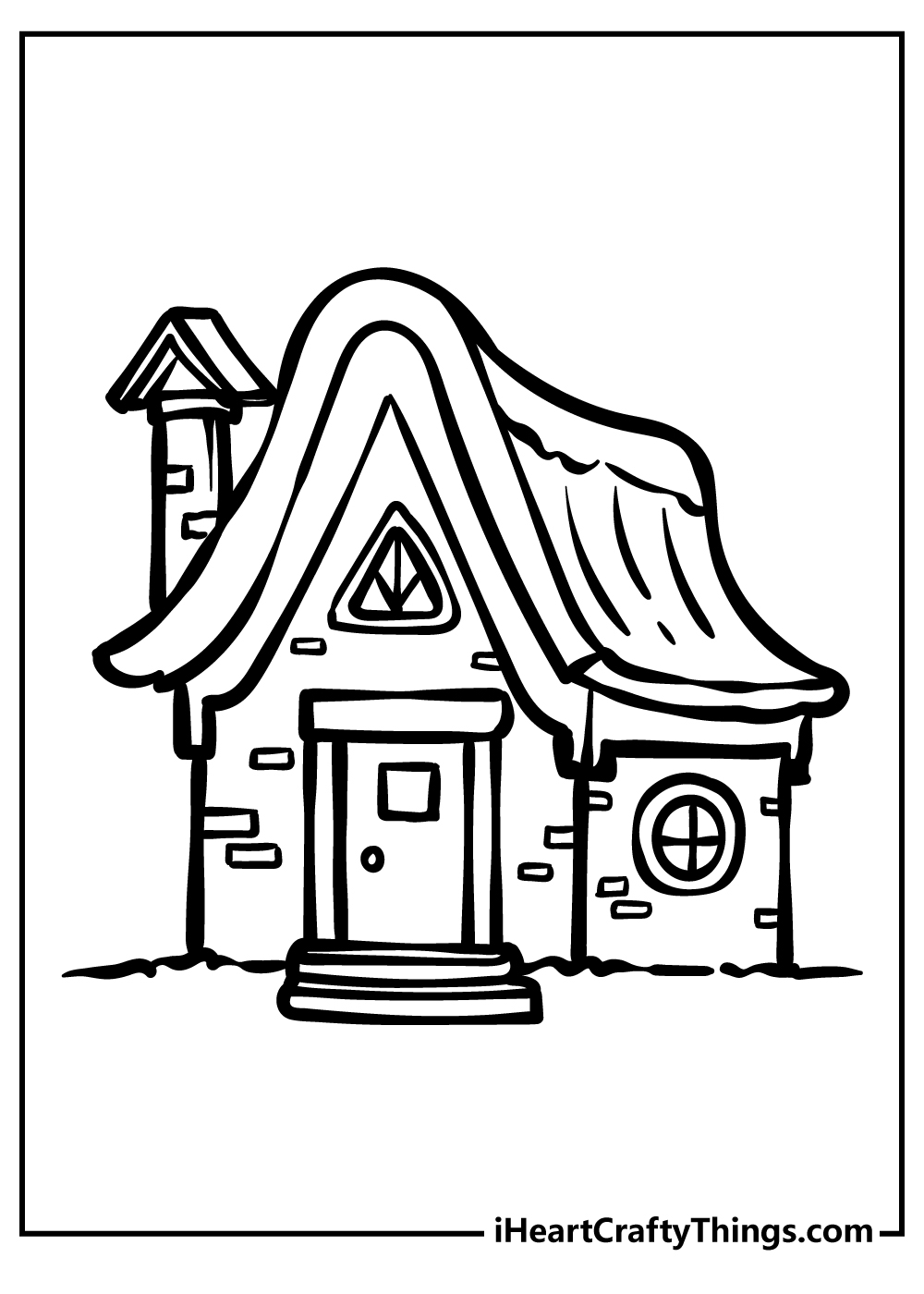 Printable House Coloring Pages (Updated 2023)