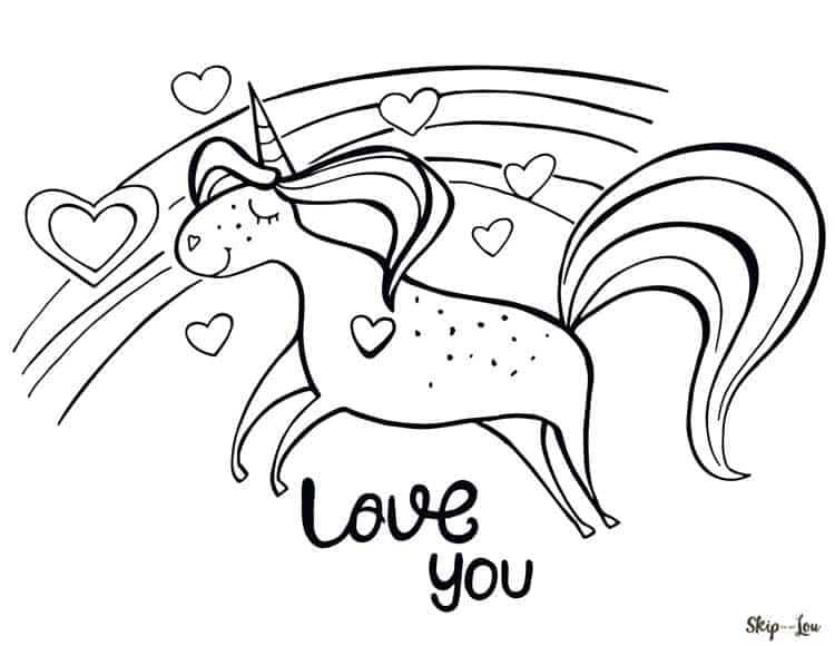 15 Magical Unicorn Coloring Pages {Print for Free} | Skip To My Lou