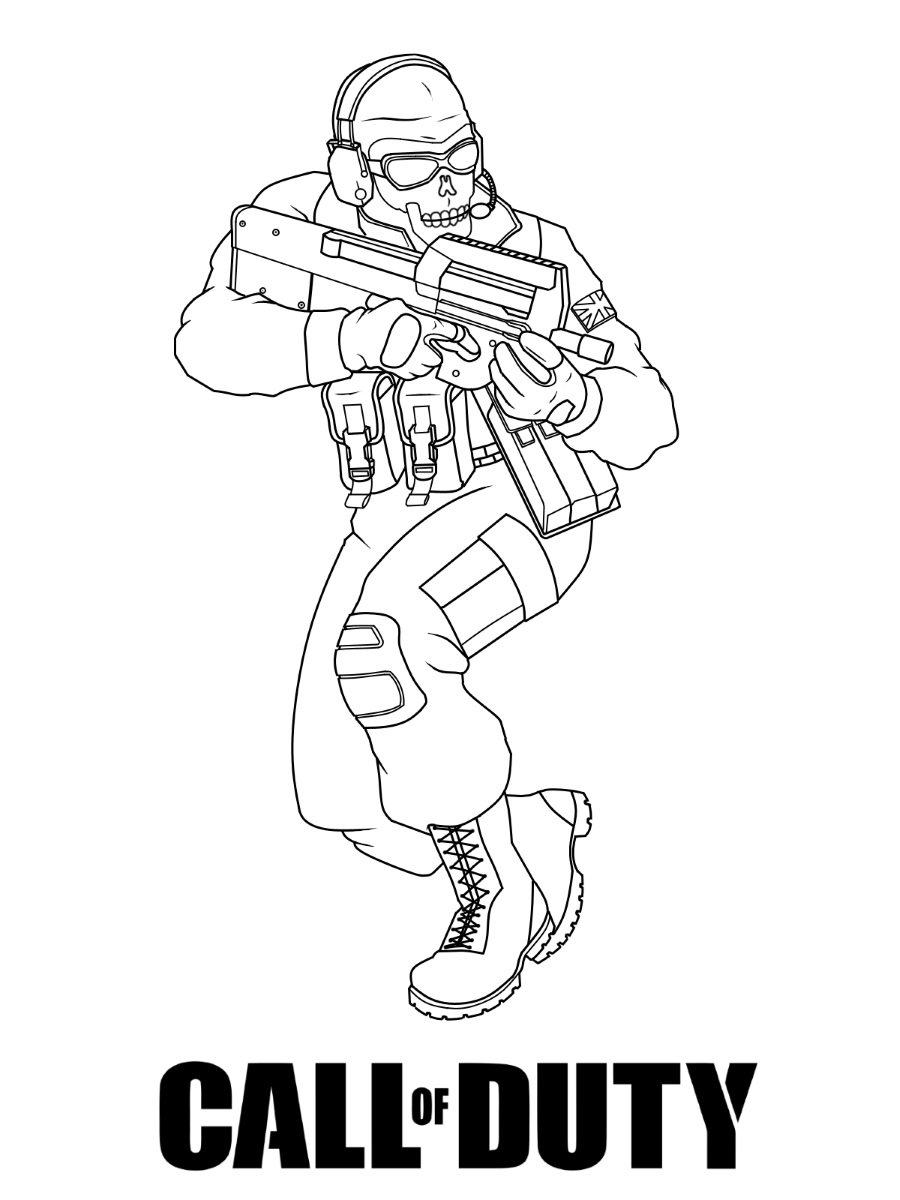 Call of Duty Coloring Pages | 100 images Free Printable