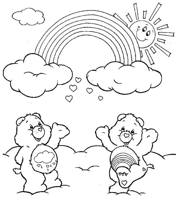 Rainbow Coloring Pages - Bestofcoloring.com