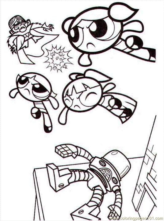 mojo jojo powerpuff girls coloring pages - Clip Art Library