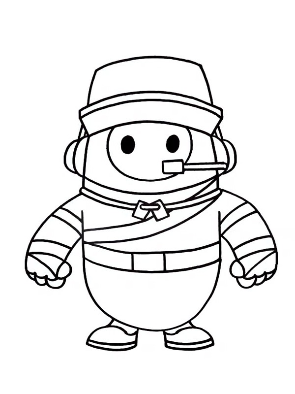 colouring page Scout Fall Guys ...coloringpage.ca