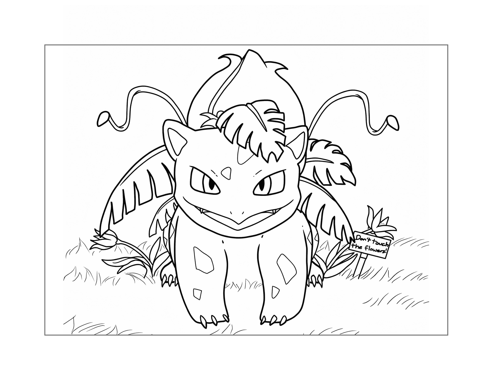 Bulbasaur Coloring Pages – Printable ...