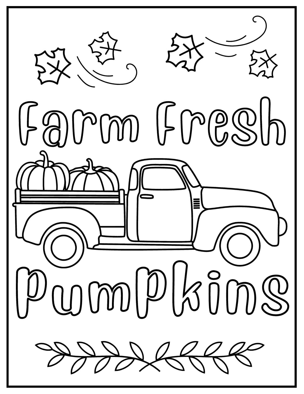 30 Free Printable Fall Coloring Pages ...