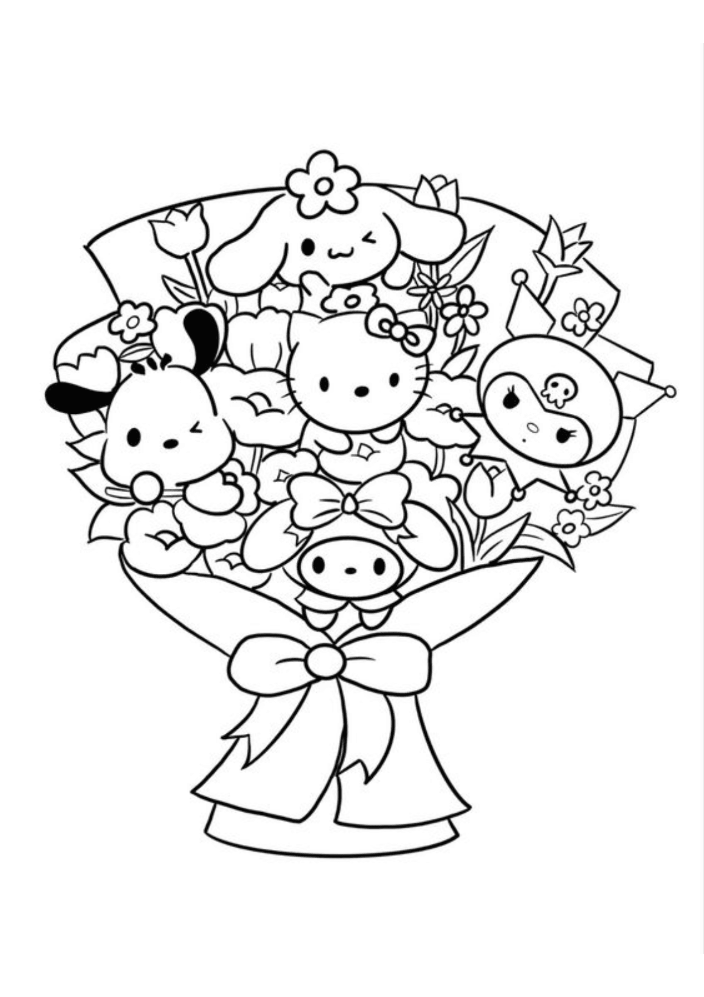 Cute Coquette Coloring Book: Printable ...