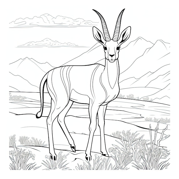 Page 34 | Buck Coloring Pages Print Images - Free Download on Freepik