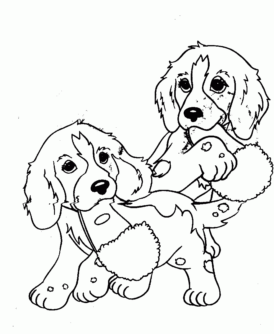 Handwriting Puppy Coloring Pages Getcoloringpages - Widetheme