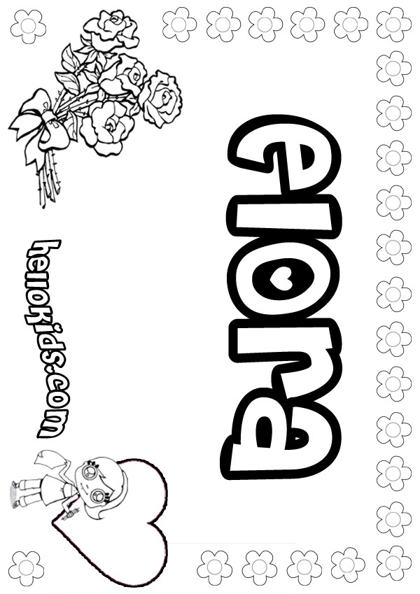 Elora coloring pages - Hellokids.com