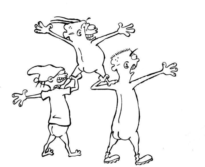 Party at Kevin's House! — Ed, Edd n Eddy Season 1 Model Sheets