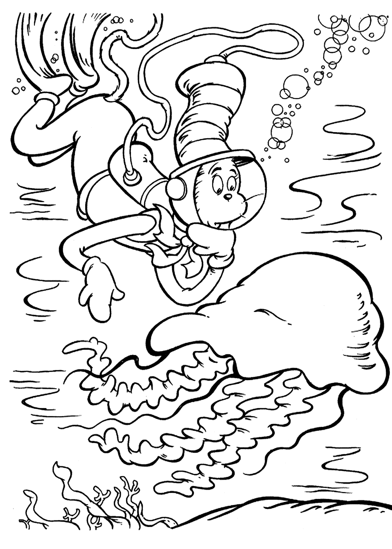 wacky wednesday dr seuss coloring pages - Clip Art Library