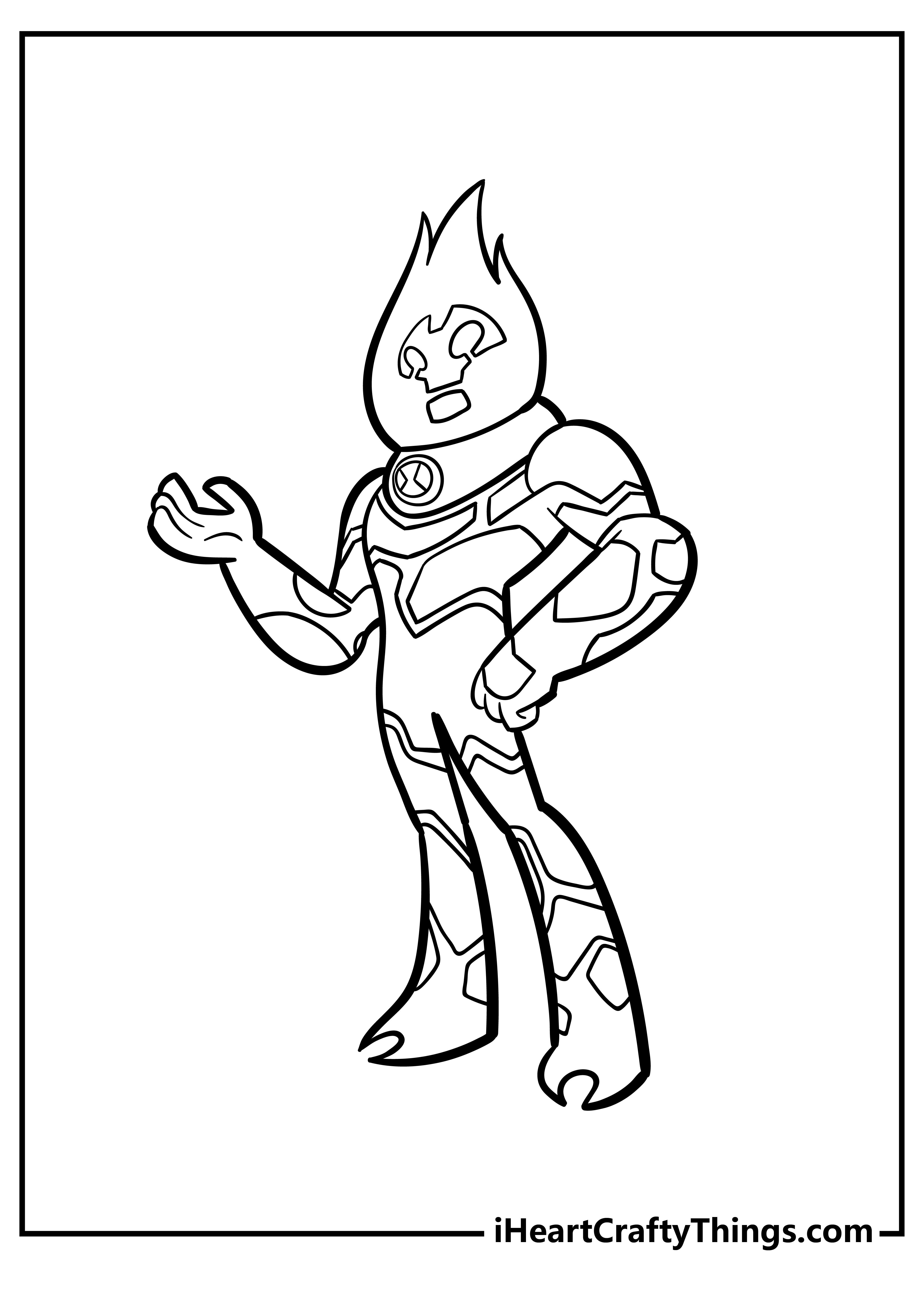 Printable Ben 10 Coloring Pages (Updated 2023)