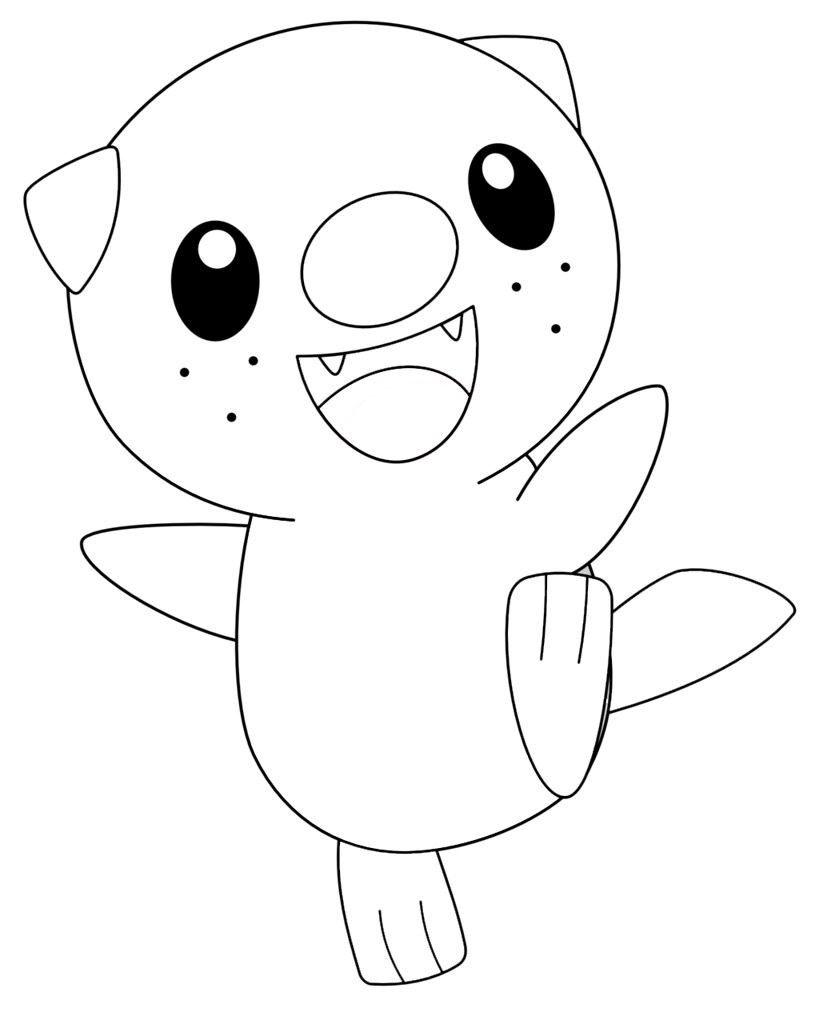 Nude Oshawott line art | Ryan Smith | Flickr