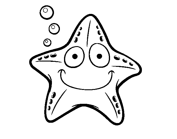 Nautical star coloring page - Coloringcrew.com