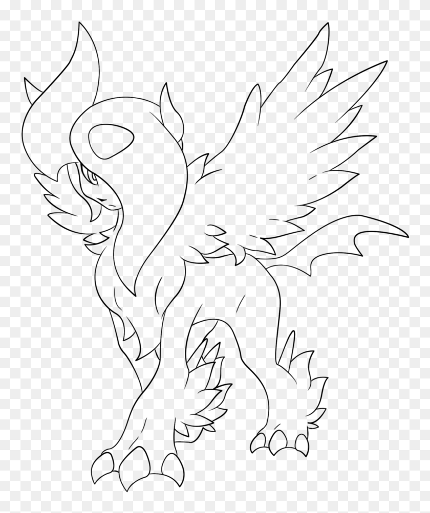 Absol Mega Evolutions Pokemon Coloring Pages 198190 - Pokemon Coloring Pages  Mega Absol, HD Png Download - 826x967 (#5070514) - PinPng