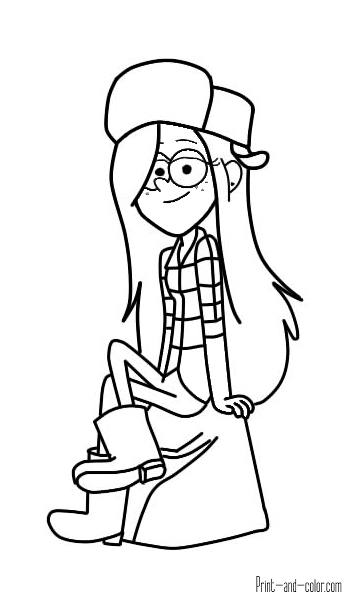 Gravity Falls coloring pages | Print and Color.com