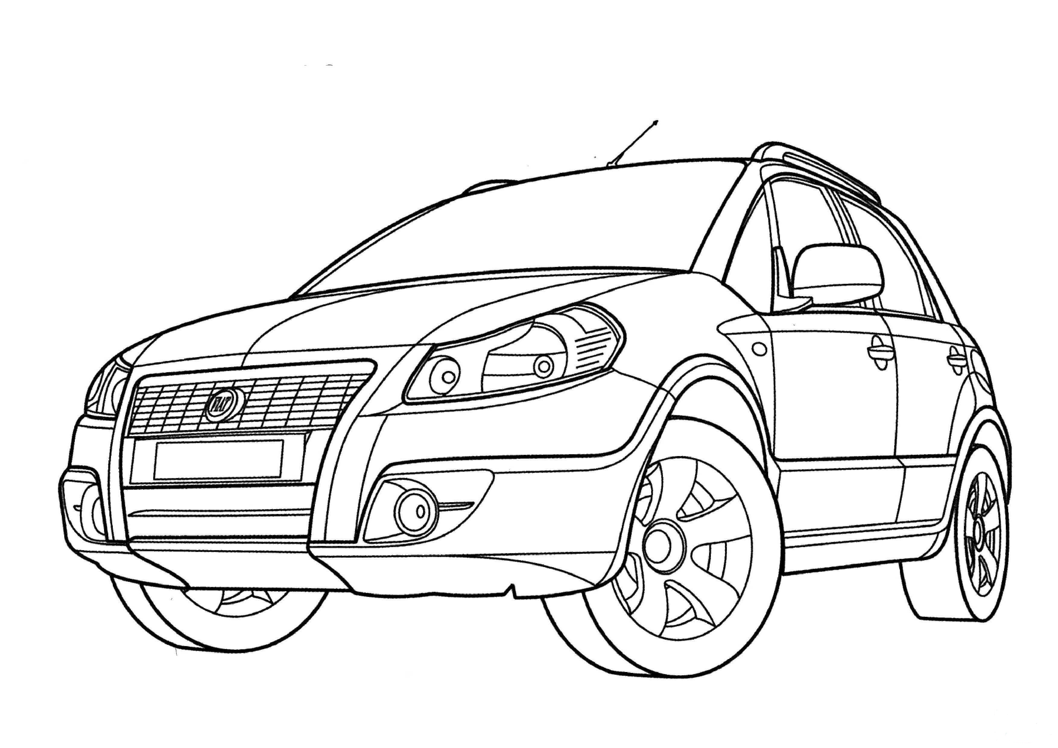 Kia Coloring Pages to download and print for free