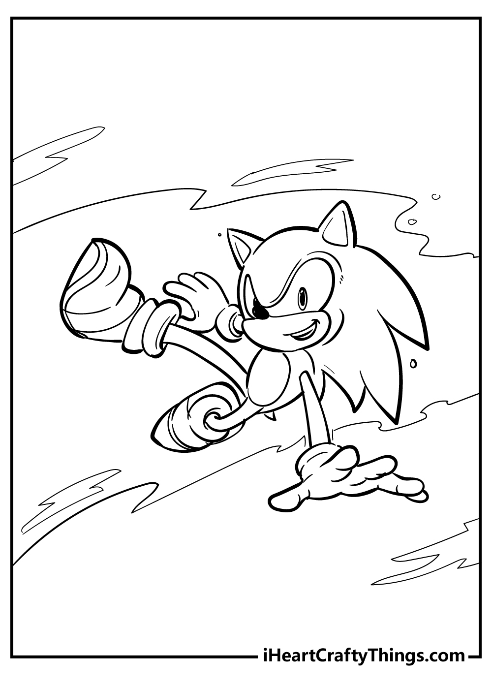 Sonic The Hedgehog Coloring Pages - 100% Free (2022)