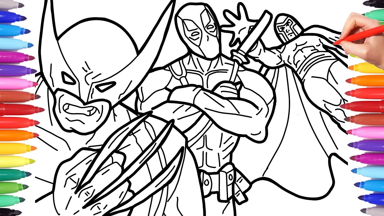 Kids, Marvel Superheroes Coloring Pages ...